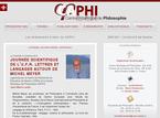 Centre Atlantique de Philosophie, CAPHI Centre Atlantique de Philosophie, CAPHI