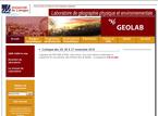 Laboratoire de géographie physique et environnementale, GEOLAB