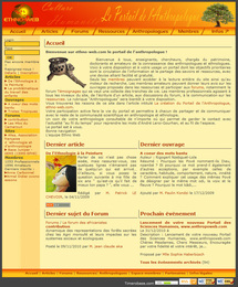 Le Portail de l'anthropologue, www.ethno-web.com