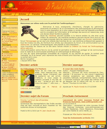 Le Portail de l'anthropologue, www.ethno-web.com Le Portail de l'anthropologue, www.ethno-web.com