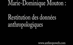 Restitution des données anthropologiques Restitution des données anthropologiques