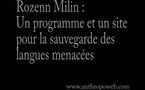 Un programme et un site pour la sauvegarde des langues menacées
