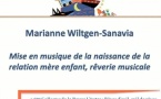 Mise en musique de la naissance de la relation mère enfant, rêverie musicale