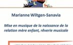 Mise en musique de la naissance de la relation mère enfant, rêverie musicale