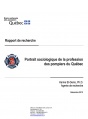 Portrait sociologique de la profession des pompiers du Québec
