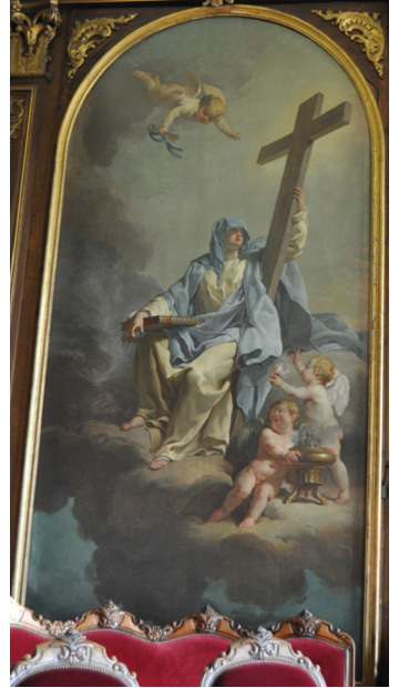 Nicolas-Guy Brunet, <em>La Religion</em>, avant 1769, Douai, Palais de justice, huile sur Toile