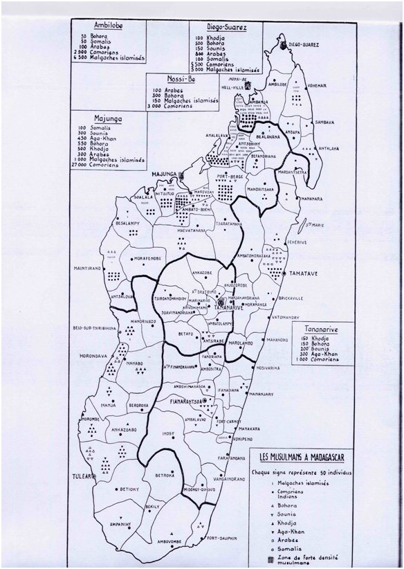 Les Musulmans à Madagascar en 1955 (Louis Molet, 1959)