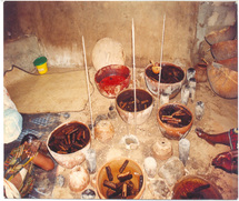 Les étapes du ndëpp, bain purificateur de la malade dans les xamb une fois la cérémonie terminée