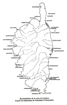 Roger Miniconi, Les noms de lieux en Corse :toponyme de l’environnement littoral, éd. A. Piazzola, 2009