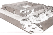 La Mansio de Piantarella – Fouilles : P. Agostini – Maquette : P. Andrée Photo : J. F. Paccosi