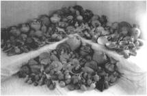 Assemblage céramique de la tombe 62 de Pella, toutes provenances confondues, extrait de Knapp A. B. , <em>Society and Policy at Bronze Age Pella : an Annales Perspective</em>, Sheffield Academic Press, 1993, p. 34