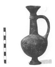 Bilbil <em>Base-Ring I </em>d’Abydos, extrait de R.S. Merrillees, <em>The Cypriote Bronze Age Pottery found in Egypt, SIMA XVIII</em>, Lund, 1968, pl. X-9