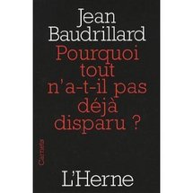 Commander <em>Pourquoi tout n'a-t-il pas déjà disparu ?</em>