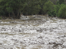 La rivière enceinte