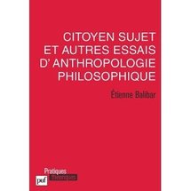 Commander Citoyen sujet et autres essais d'anthropologie philosophique
