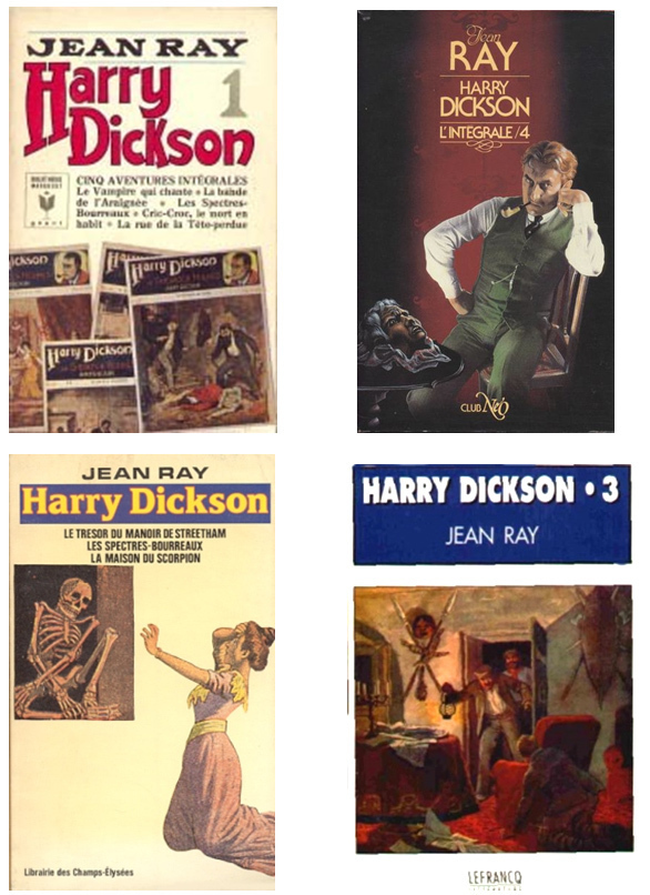 « Harry Dickson » fait son apparition. Les couvertures de Roloff sont conservées, le texte allemand est traduit par divers auteurs, essentiellement par Jean Ray.