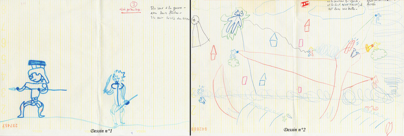 Musique, image et transversalité des modes d'expression en Art-thérapie. Troubles du langage dans la petite enfance.