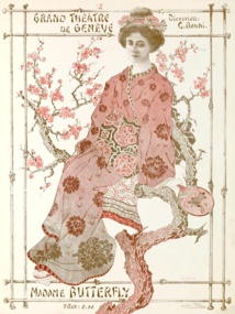 Programme du Grand Théâtre de Genève Madame Butterfly, saison 1909 - 1910 Bibliothèque de Genève Programme du Grand Théâtre de Genève Madame Butterfly, saison 1909 - 1910 Bibliothèque de Genève