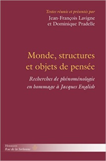 Monde, structures et objets de pensée, Dominique Pradelle & Jean-François Lavigne (dir.)