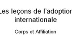 Leçons de l'adoption internationale : corps et affiliation