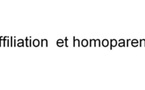 Homoparentalité et affiliation