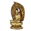 The Amida BuddhaJapan, Kyōto. 18th centuryGolden wood. H 100 cmGift Edmond Rochette in 1938Musée d’ethnographie de GenèvePhoto : J. Watts The Buddhism of Madame Butterfly. Buddhist Japonism9 September 2015 – 10 January 2016 